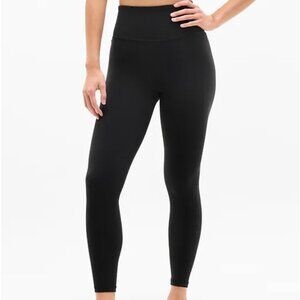 Athleta Ultra High Rise Elation 7/8 Black Leggings XXS